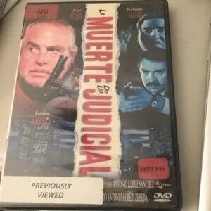 La Muerte de un Judicial DVD